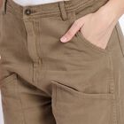 Ladies' 100% Cotton Trousers, Olive, small image number null