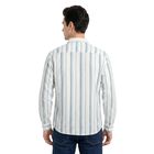 Men's Light Blue Cotton Casual Shirt, हल्का नीला, small
