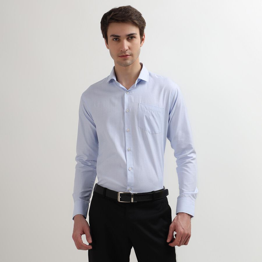 Men's Formal Shirt, Light Blue, large image number null