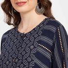 Solid Empire Line Women, Navy Blue, small image number null