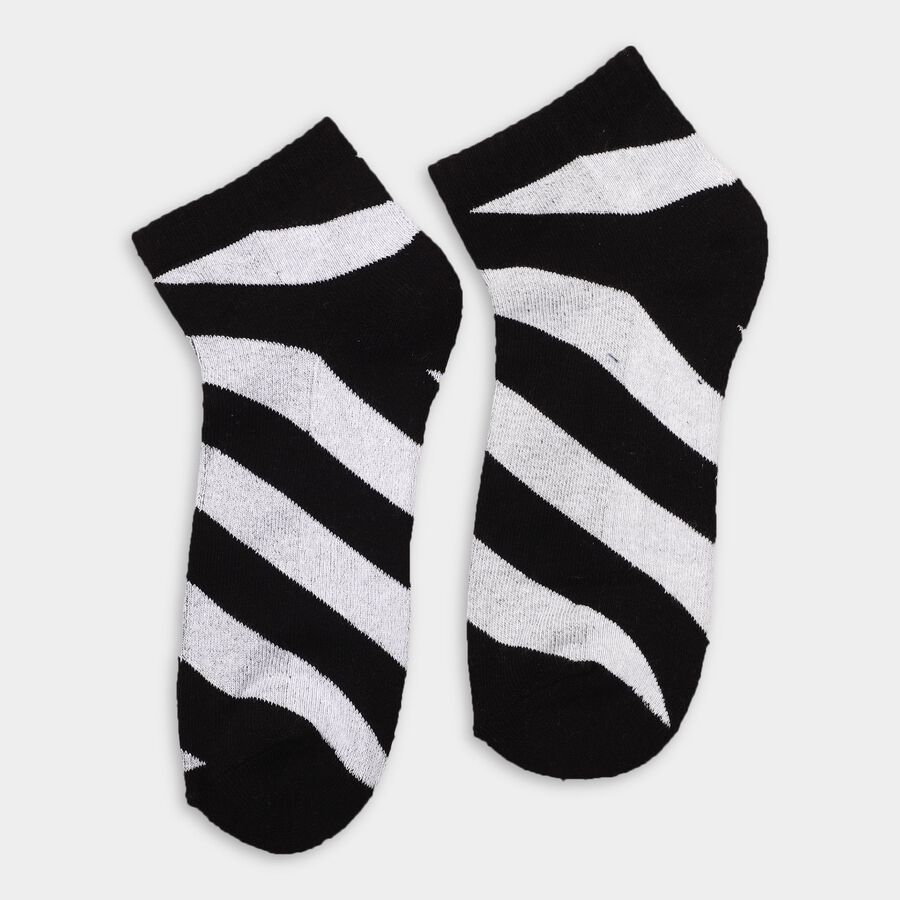 Men's Socks (Pack of 3), नेवी ब्लू, large