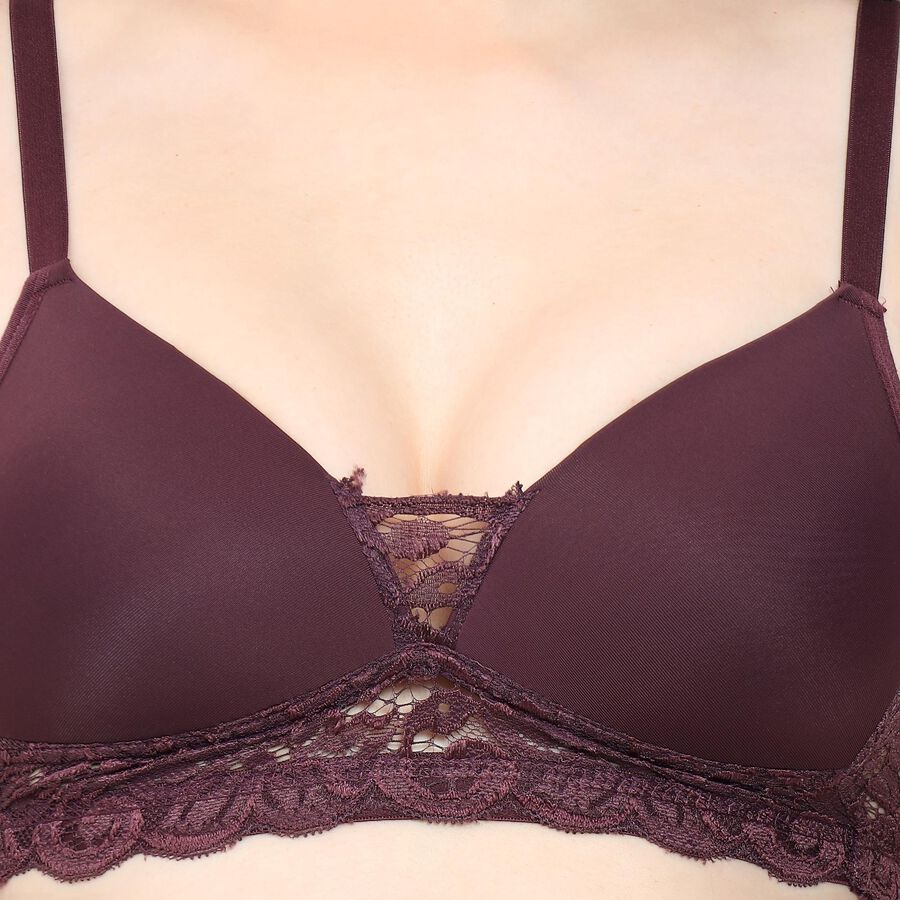 Ladies' Bra , Brown, large image number null