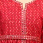 Ladies' Kurta, रानी (फ्यूशिया), small image number null