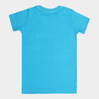 Boys Cut & Sew T-Shirt, Teal Blue, small image number null