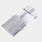 Men Dark Grey Checked Pack of 3 Handkerchief, गहरा ग्रे, small