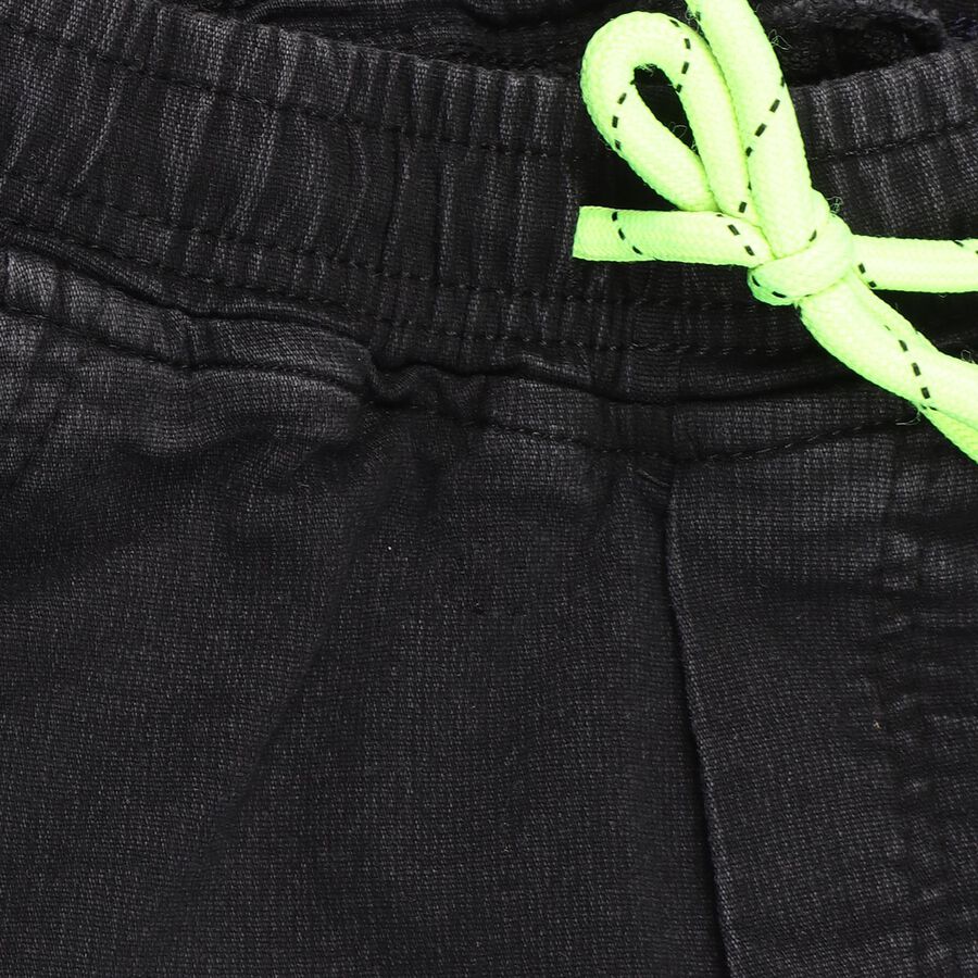 Boys' Basic Jeans , Black, large image number null
