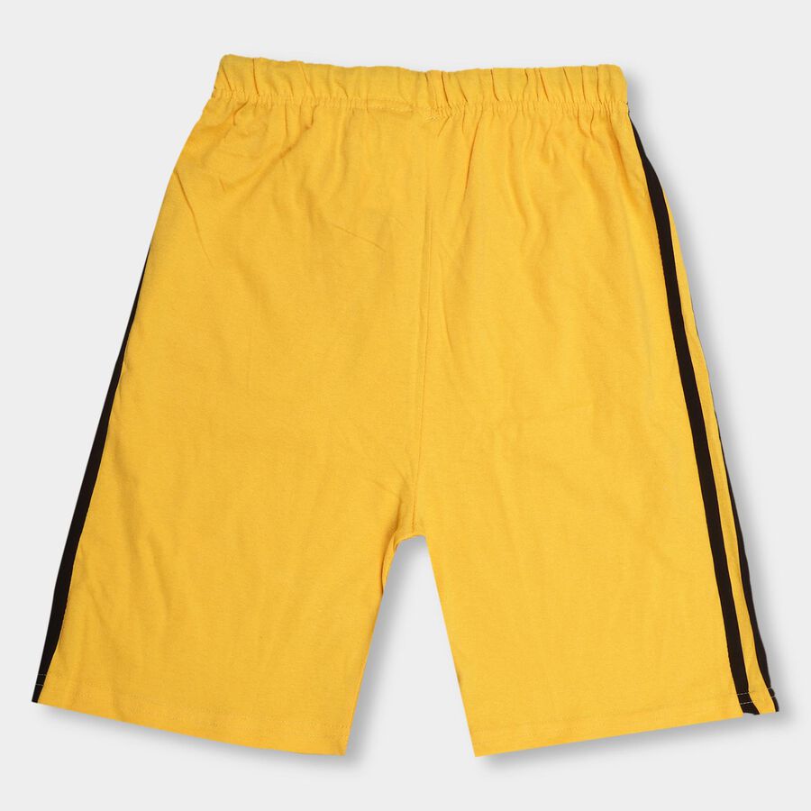 Boys' Basic Bermuda , Mustard, large image number null