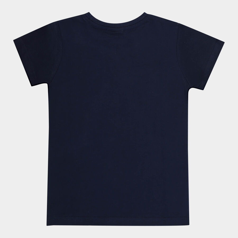 Boys T-Shirt, Navy Blue, large image number null