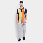 Stripes Polo Shirt, नेवी ब्लू, small image number null