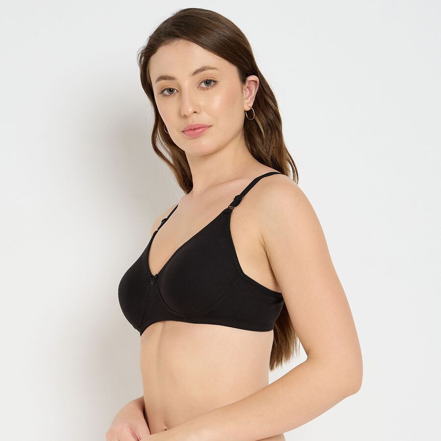 Ladies' Bra, काला, large image number null