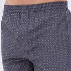 Men's 100% Cotton Boxers, गहरा ग्रे, small image number null