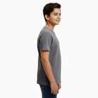 Boys' Half Sleeves T-Shirt, हल्का ग्रे, small image number null