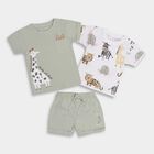 Infant Boys' 100% Cotton Baba Suit, Light Green, small