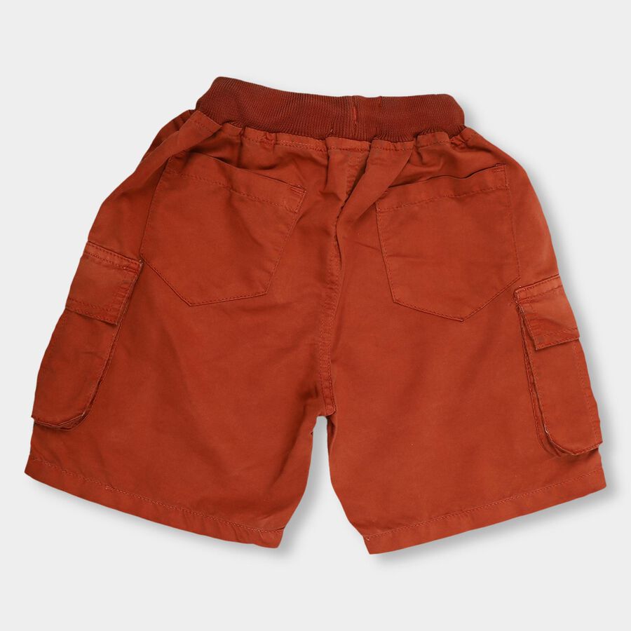 Boys' 100% Cotton Jamaicans , Rust, large image number null