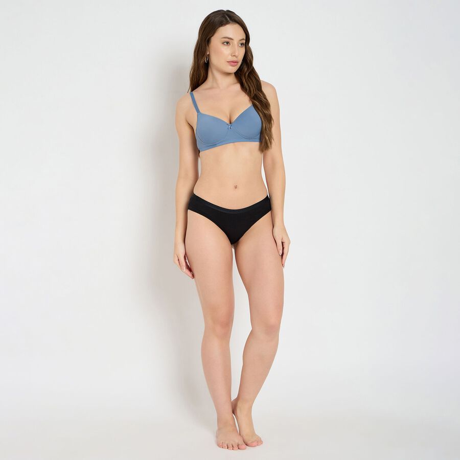 Ladies' Bra , Mid Blue, large image number null