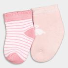 Infant's Socks (Pack of 2), Light Pink, small image number null