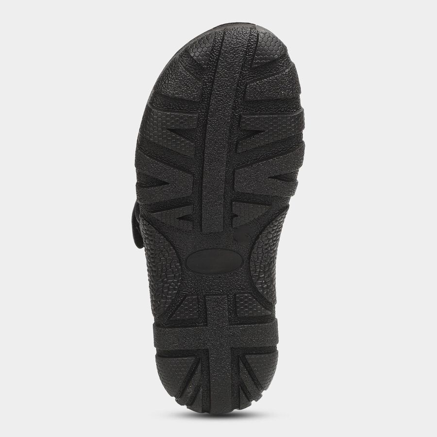 Men's Sandal, काला, large image number null
