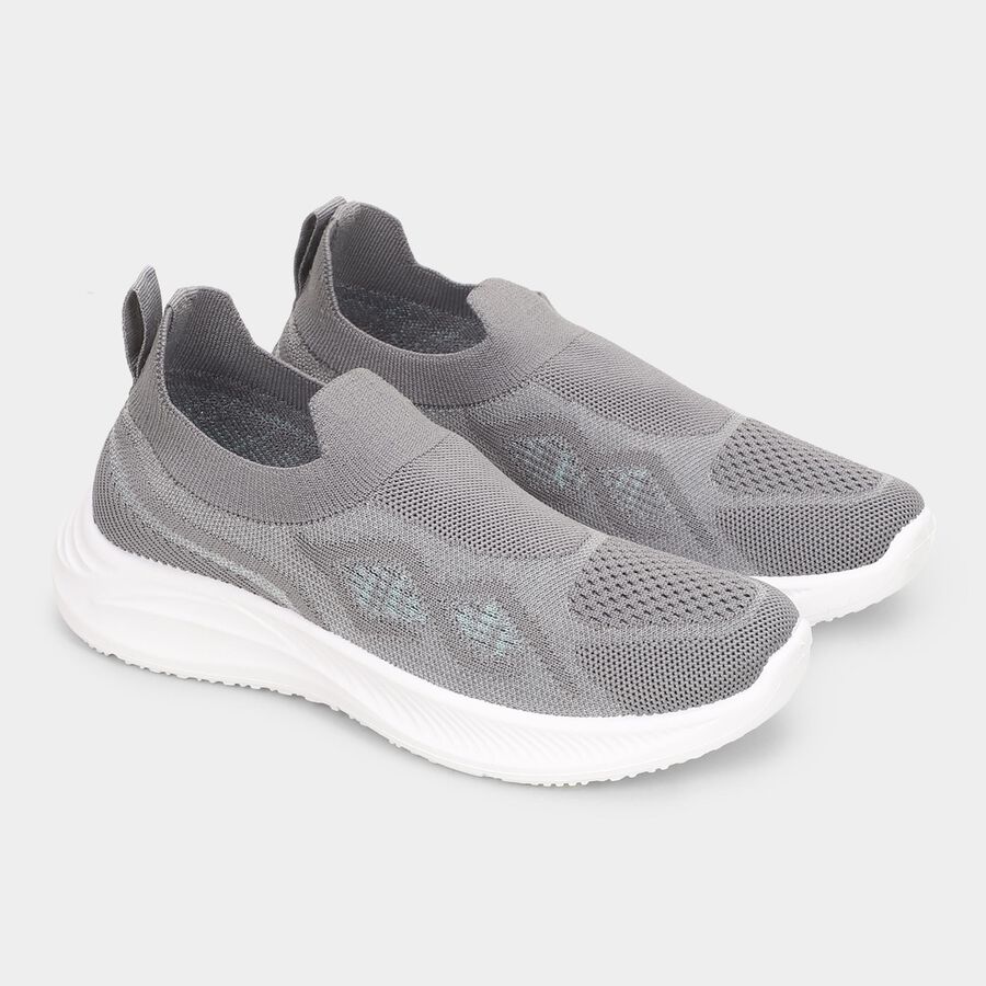 Ladies' Slip-On Shoes, ग्रे, large image number null
