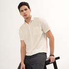 Men's 100% Cotton Regular Collar Casual Shirt , ऑफ व्हाइट, small image number null