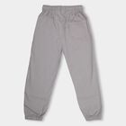 Boys' 100% Cotton Trousers , हल्का ग्रे, small