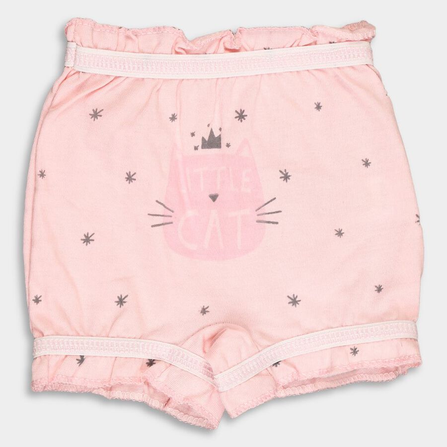 Infants' Cotton Bloomer, Pink, large image number null