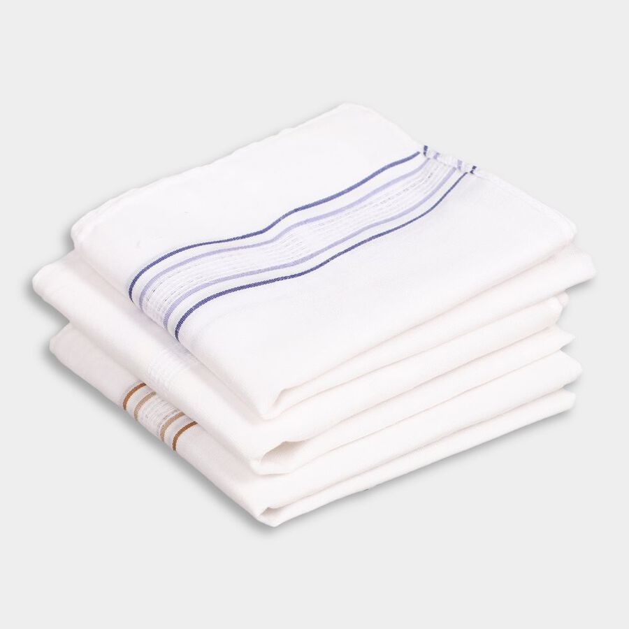 Men's Hanky, White, large image number null