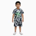 Boys' Knit Baba Suit, काला, small image number null