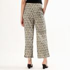 Women's Beige Printed Relaxed Fit Palazzos, Beige, small image number null