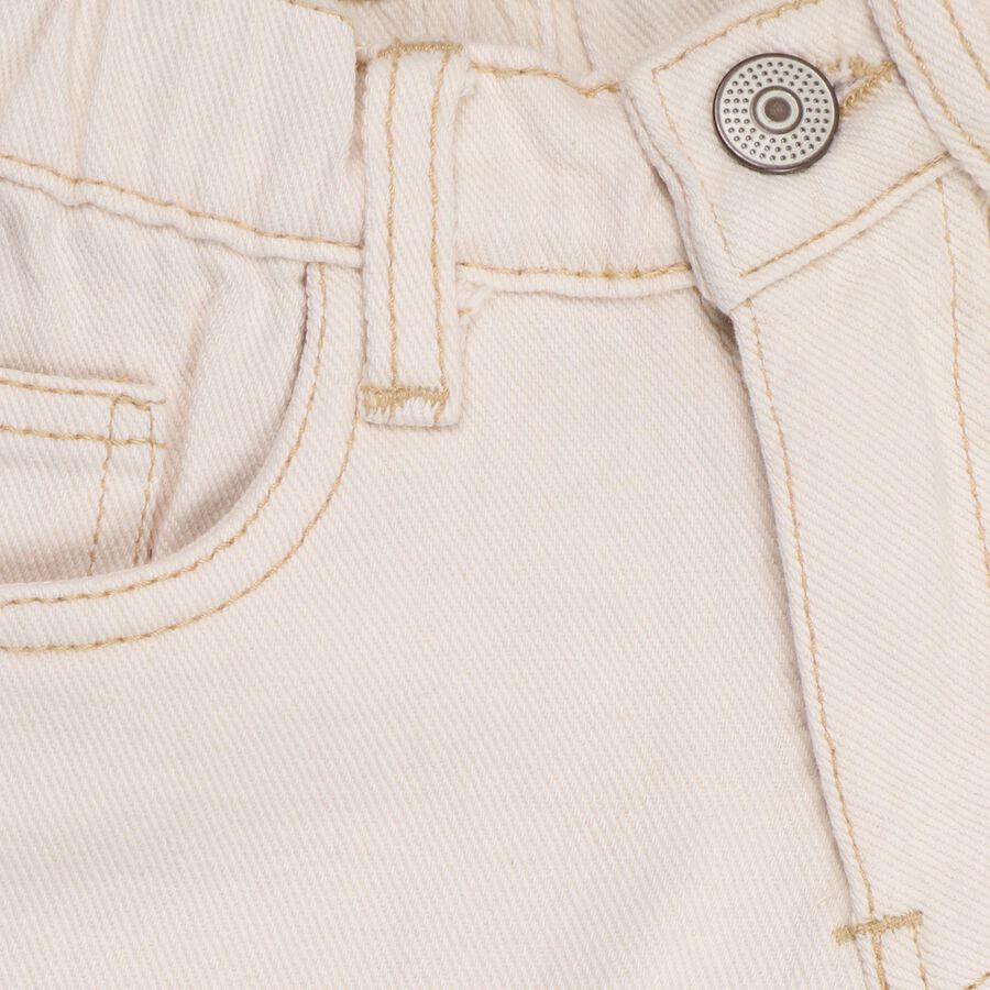 Boys' 100% Cotton Jeans , ऑफ व्हाइट, large image number null