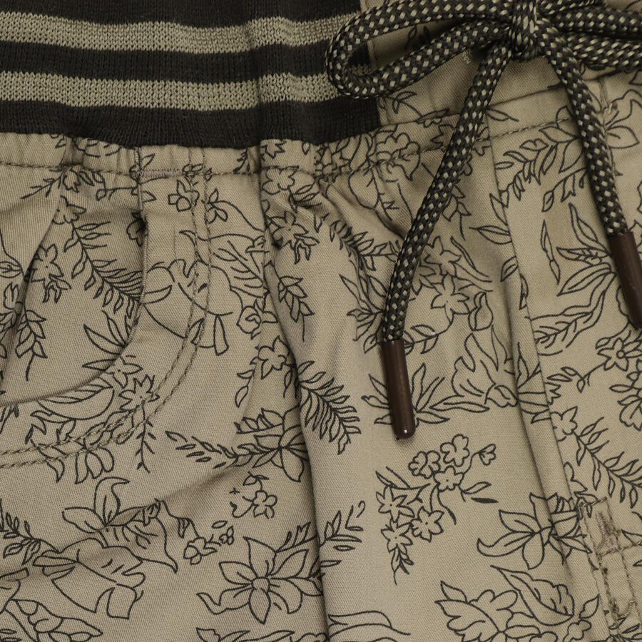 Boys' 100% Cotton Bermudas, ओलिव, large image number null