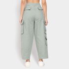 Ladies' 100% Cotton Trousers , हल्का हरा, small image number null
