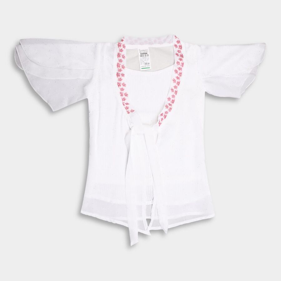 Girls' T-Shirt, Off White, large image number null