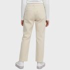 Girls' Beige Regular Fit Jeans, गहरा पीला, small