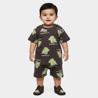 Infants' Baba Suit, Charcoal, small