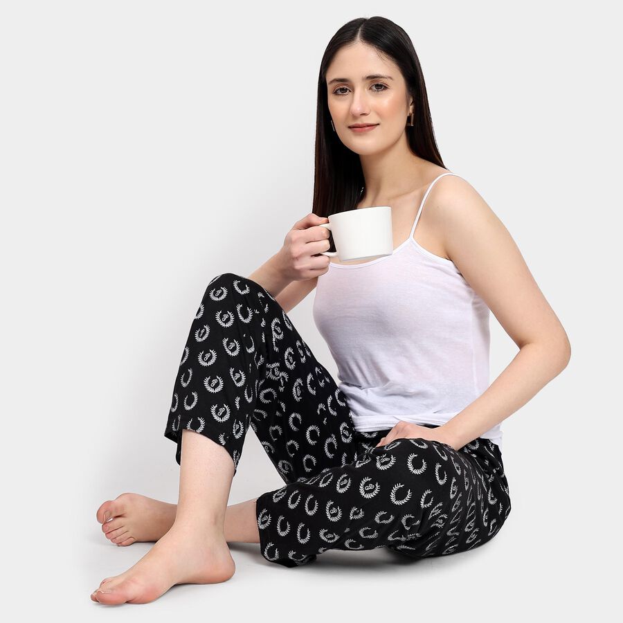Ladies' Pyjama , Black, large