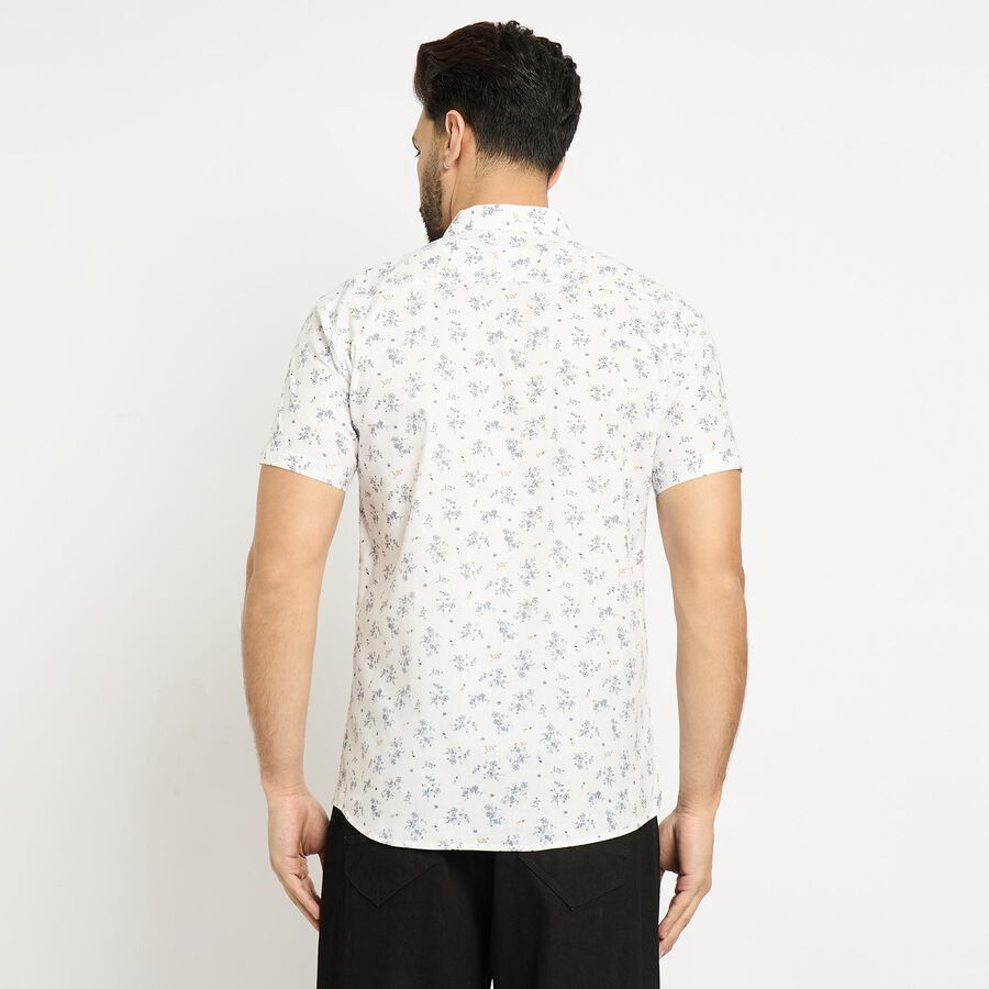 Men's 100% Cotton Casual Shirt , White, large image number null