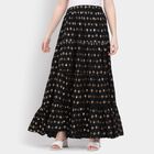 Ladies' Lehenga Skirt , Black, small image number null