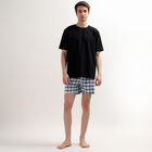 Men's 100% Cotton Boxers, हल्का नीला, small image number null