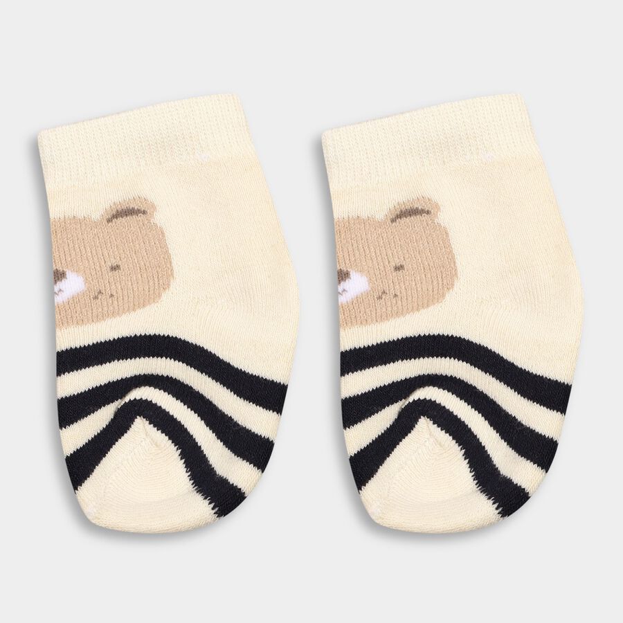Infant's Socks (Pack of 2), Navy Blue, large image number null