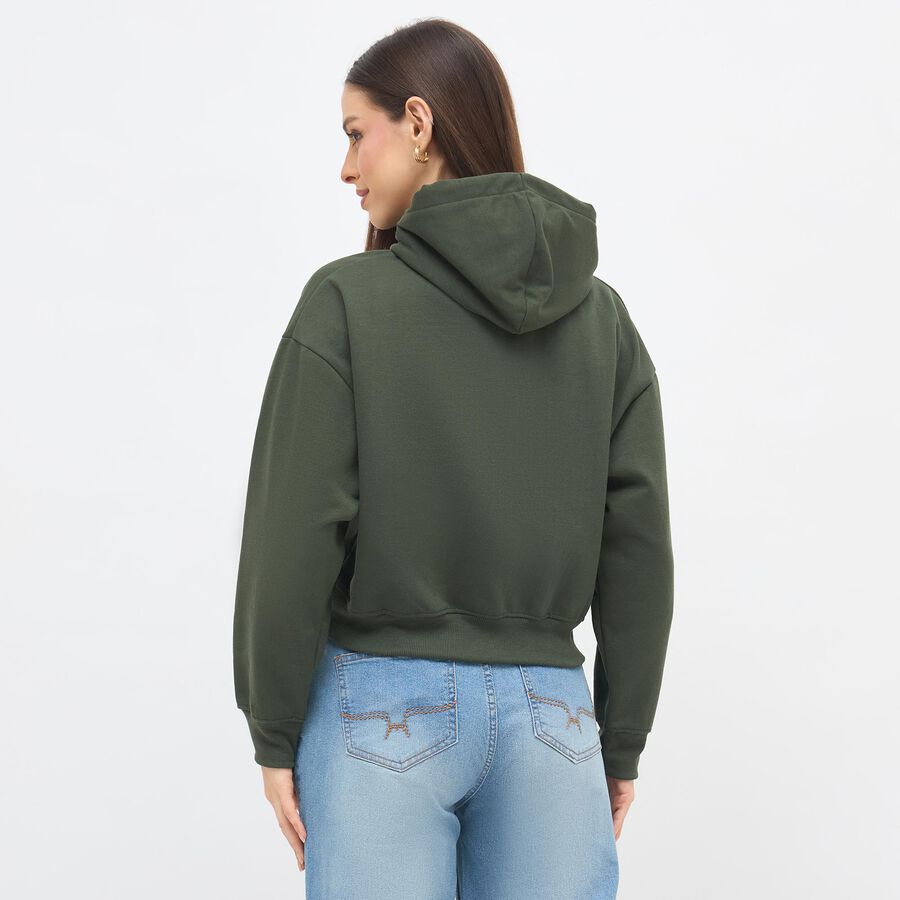 Ladies' Sweatshirt, ओलिव, large image number null