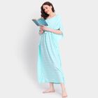 Ladies' Nighty, हल्का हरा, small image number null