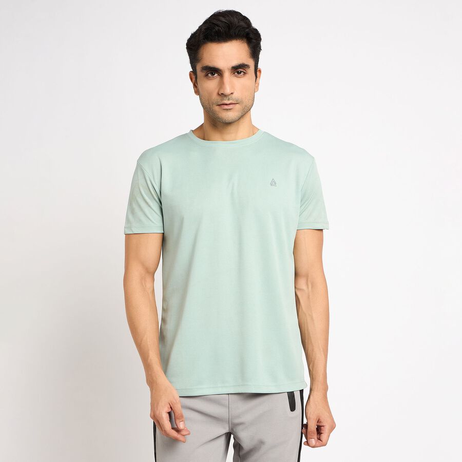 Men's Drifit T-Shirt , Aqua, large