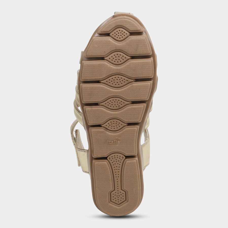 Girls' Sandal, Golden, large image number null
