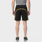 Men's Black Regular Fit Sports Shorts, Black, small
