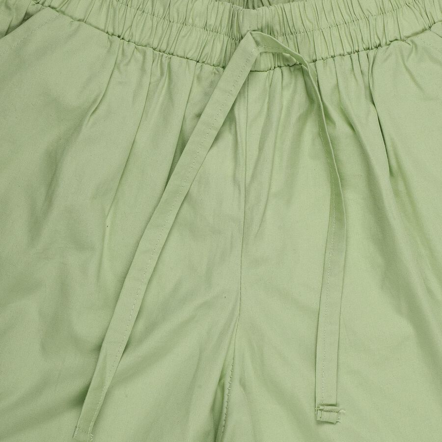 Girls' Shorts, Light Green, large