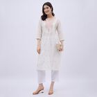 Ladies' 100% Cotton Kurta, Light Pink, small image number null
