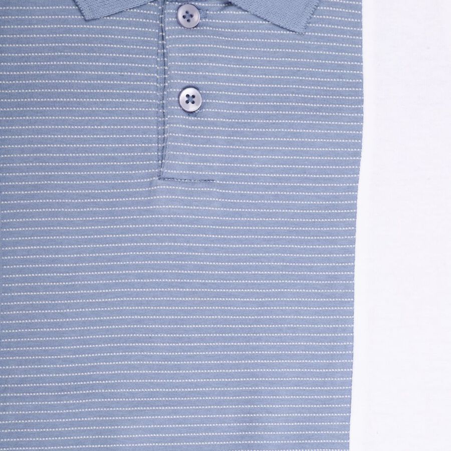 Boys' 100% Cotton Half Sleeves T-Shirt, Light Blue, large image number null
