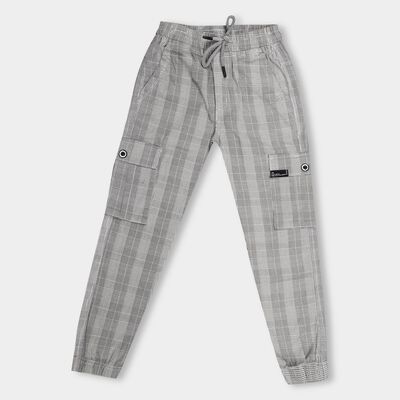 Boys' 100% Cotton Cargo Trouser