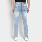 Distress 5 Pocket Skinny Jeans, Light Blue, small image number null