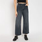 Ladies' 100% Cotton Jeans, Light Grey, small image number null